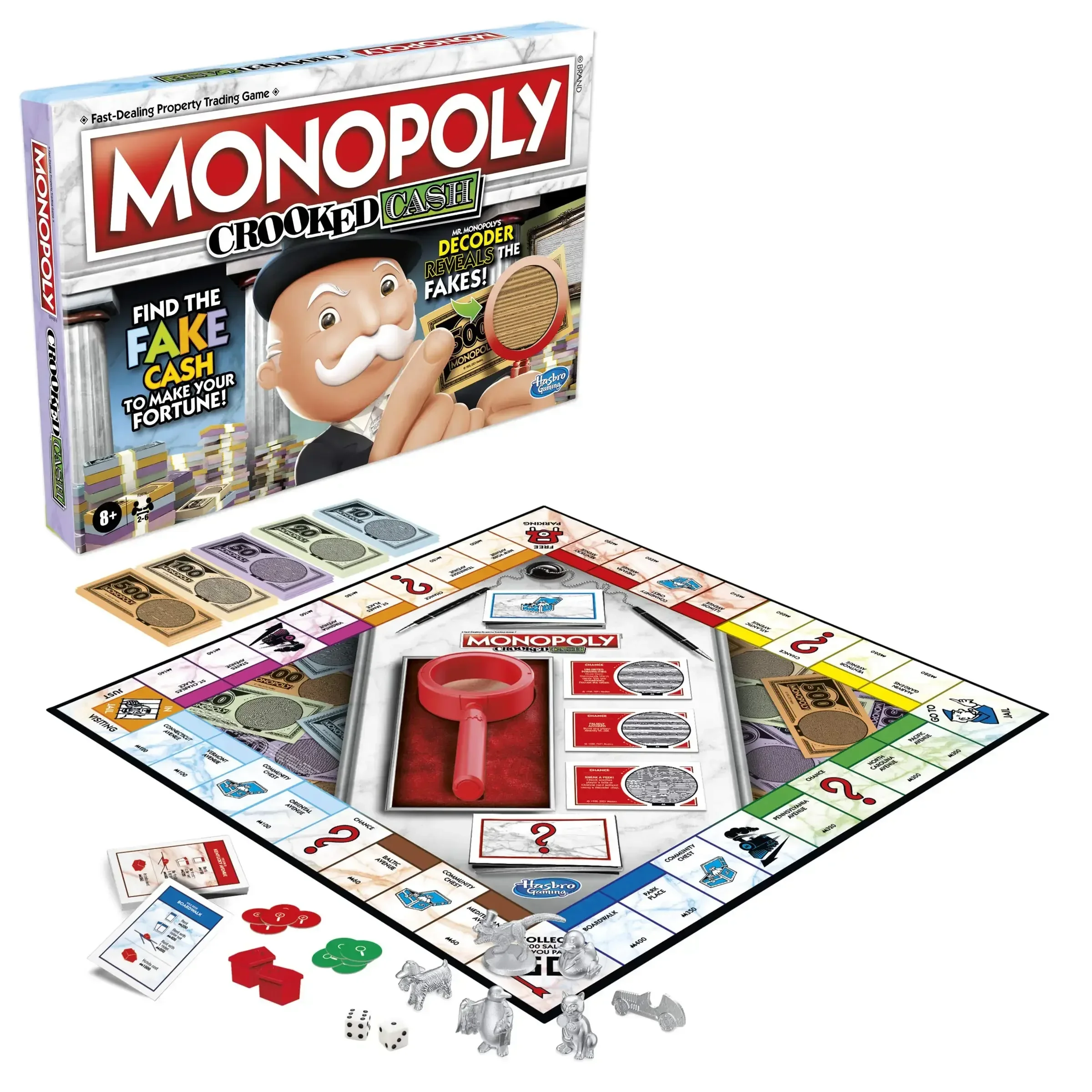 Hasbro Game Monopoly - Gioco da Tavolo Hasbro Monopoly Crooked