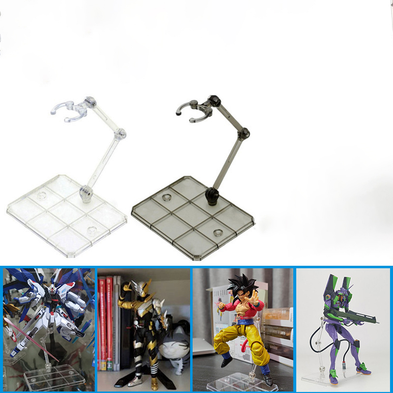 Action Figure Stand - Supporto per action figure trasparente, supporto