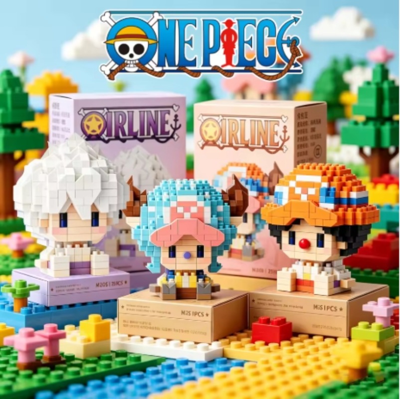 ONE PIECE Sun God Nika Luffy M - Building Block Mini recensione e prezzo