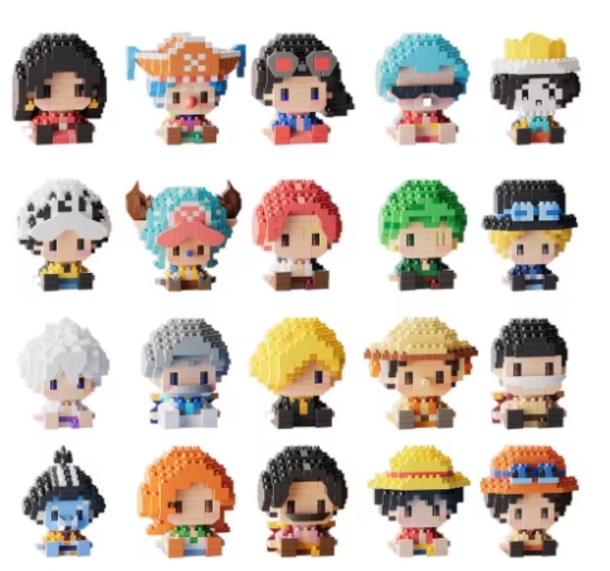ONE PIECE Sun God Nika Luffy M - Building Block Mini recensione e prezzo