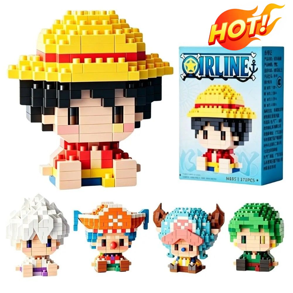 One PIECE Sun God Nika Luffy M - Building Block Mini recensione e prezzo