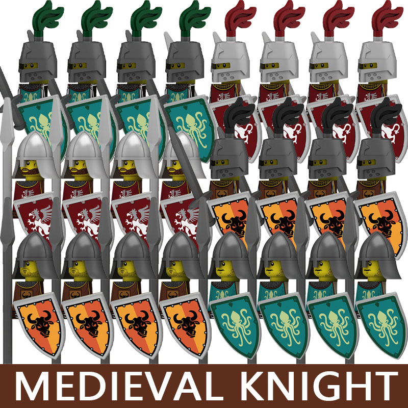 Serie Medievale: Blocchi da Co - Lego Minifigure Holder recensione e prezzo