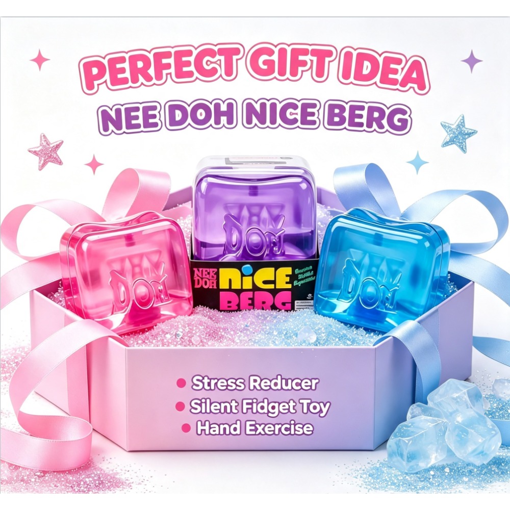 Schylling Nee Doh Jellyfish &  - Fidget Cube Original recensione e prezzo