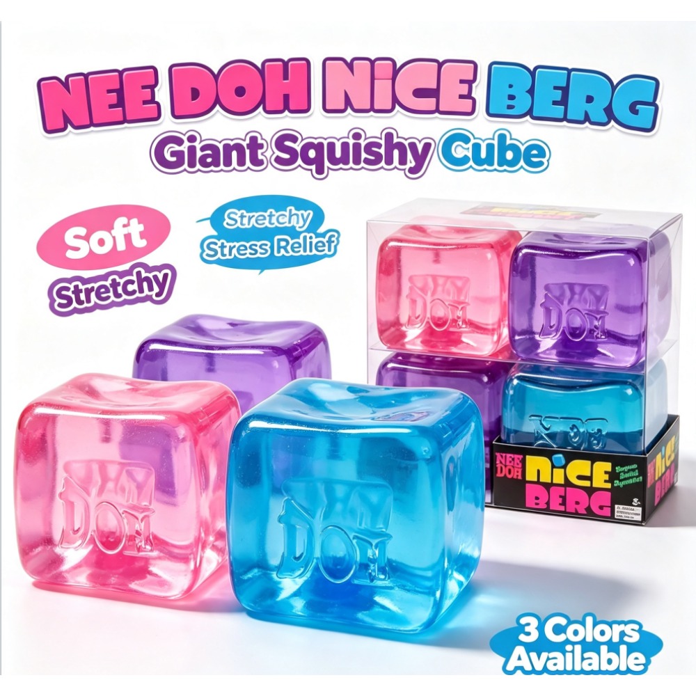 Schylling Nee Doh Jellyfish &  - Fidget Cube Original recensione e prezzo